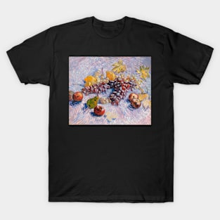 Grapes, Lemons, Pears, and Apples by van Gogh T-Shirt
